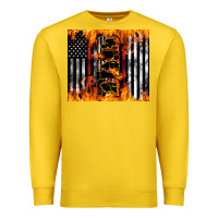 Lemon Western Firefighter Dad Premium Sweatshirt - LillyAllenDesigns