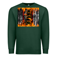 Sports Green Western Firefighter Dad Premium Sweatshirt - LillyAllenDesigns