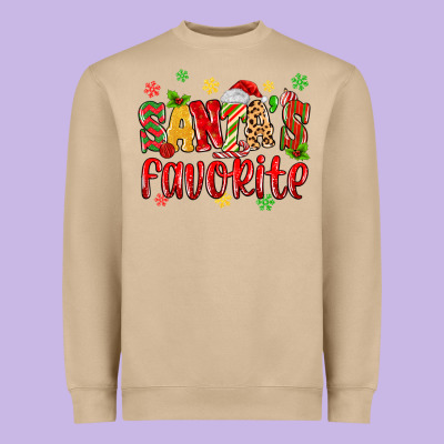 Heavyweight Sweatshirt santa's favorite