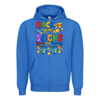 True Royal rock your  world down syndrome Zipper Hoodie - Artiststas