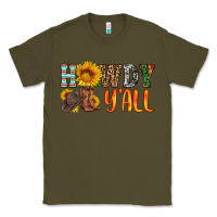 Army Green howdy y all Classic Tee - HRA Design Shop