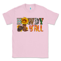 Bubblegum Pink howdy y all Classic Tee - HRA Design Shop