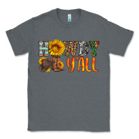Charcoal Heather howdy y all Classic Tee - HRA Design Shop