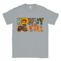 Heather Grey howdy y all Classic Tee - HRA Design Shop