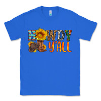 True Royal howdy y all Classic Tee - HRA Design Shop