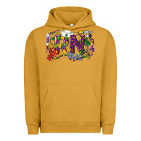 Pigment Peanut Butter RN Registered Nurse Mardi Gras Urban Hoodie - LillyAllenDesigns