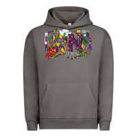 Pigment Tornado RN Registered Nurse Mardi Gras Urban Hoodie - LillyAllenDesigns