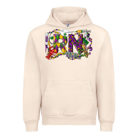 Sandshell RN Registered Nurse Mardi Gras Urban Hoodie - LillyAllenDesigns