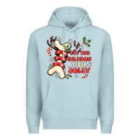 Blue Mist tis the season tıbıa jolly Premium Hoodie - MaliasSmallBusiness