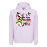 Lilac tis the season tıbıa jolly Premium Hoodie - MaliasSmallBusiness