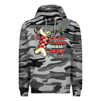 Slate Camo tis the season tıbıa jolly Premium Hoodie - MaliasSmallBusiness