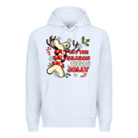 Tis The Season Tıbıa Jolly Premium Hoodie | Teevron