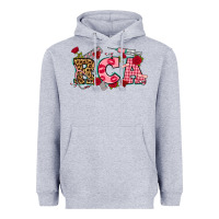 Heather Grey valentines day rca Heavyweight Hoodie - NancyCooperArtShop
