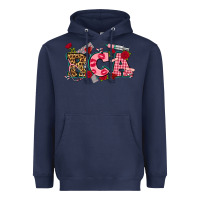 Navy valentines day rca Heavyweight Hoodie - NancyCooperArtShop