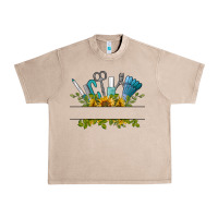 French Oak customize nail tools with sunflower Urban Heavy Tee - BarkalooDesign