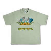 Oil Green customize nail tools with sunflower Urban Heavy Tee - BarkalooDesign
