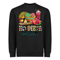 Black no dieta season Heavyweight Sweatshirt - MaliasSmallBusiness