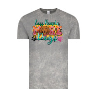 Cloud Rock less people more dogs Vintage Tee - Zillion Design Studio