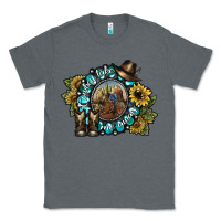 Charcoal Heather cowboy take me away 2 Classic Tee - SublimationCraftShop