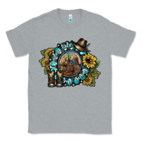 Heather Grey cowboy take me away 2 Classic Tee - SublimationCraftShop
