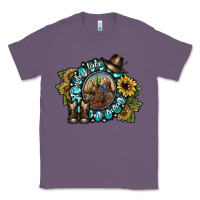 Lavender cowboy take me away 2 Classic Tee - SublimationCraftShop