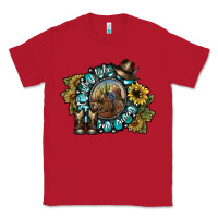 Red cowboy take me away 2 Classic Tee - SublimationCraftShop