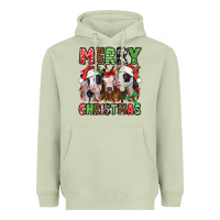 Matcha merry christmas heifers Heavyweight Hoodie - Jasminsmagicworld