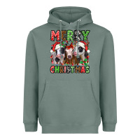 Sage merry christmas heifers Heavyweight Hoodie - Jasminsmagicworld