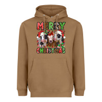 Toasted Coconut merry christmas heifers Heavyweight Hoodie - Jasminsmagicworld