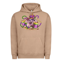 Pigment Burro Mardi Gras pig Urban Hoodie - LillyAllenDesigns