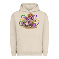 Pigment French Oak Mardi Gras pig Urban Hoodie - LillyAllenDesigns