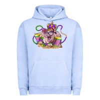 Pigment Grape Ice Mardi Gras pig Urban Hoodie - LillyAllenDesigns