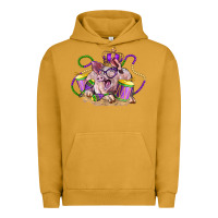 Pigment Peanut Butter Mardi Gras pig Urban Hoodie - LillyAllenDesigns