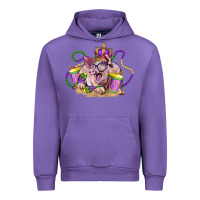 Tulip Mardi Gras pig Urban Hoodie - LillyAllenDesigns