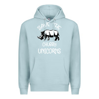 Blue Mist save the chubby unıcorns Premium Hoodie - Bettercallsaul