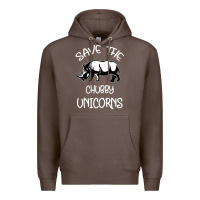 Coffee save the chubby unıcorns Premium Hoodie - Bettercallsaul
