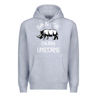 Heather Grey save the chubby unıcorns Premium Hoodie - Bettercallsaul