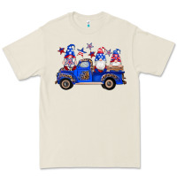 American Flag Gnomes Truck Premium Tee | Teevron