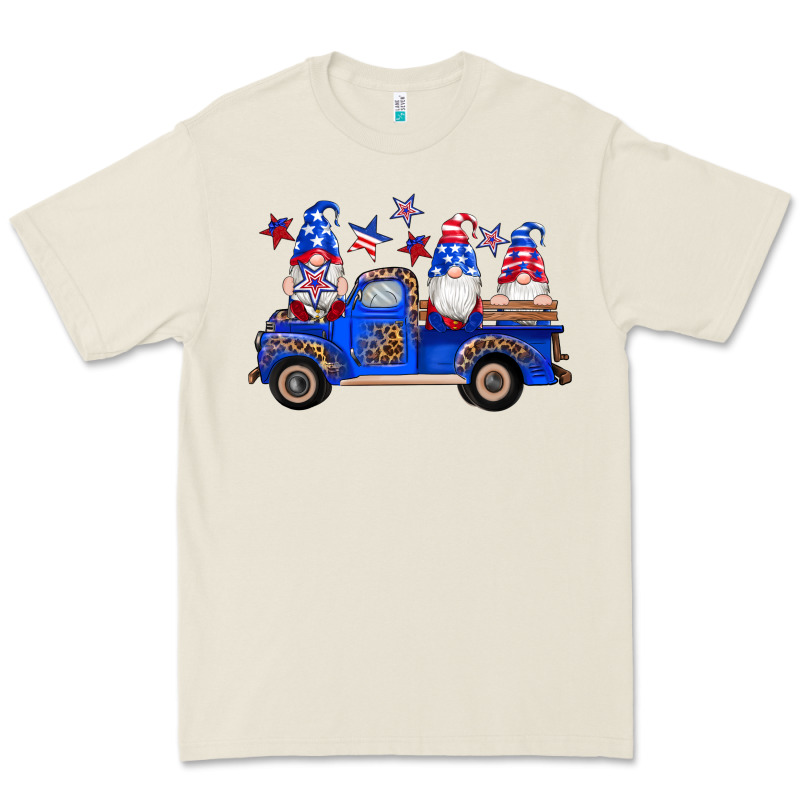 American Flag Gnomes Truck Premium Tee by Artiststas | Teevron