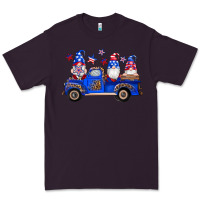 Plum american flag gnomes truck Premium Tee - Artiststas
