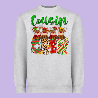 Heavyweight Sweatshirt cousin crew christmas deer