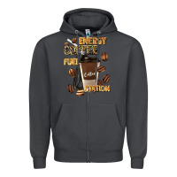 Smoke energy coffee fuel station Zipper Hoodie - Artiststas