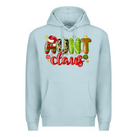 Blue Mist aunt claus Premium Hoodie - MaliasSmallBusiness