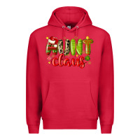 Cardinal aunt claus Premium Hoodie - MaliasSmallBusiness