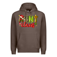 Coffee aunt claus Premium Hoodie - MaliasSmallBusiness