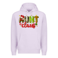 Lilac aunt claus Premium Hoodie - MaliasSmallBusiness