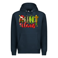 Navy aunt claus Premium Hoodie - MaliasSmallBusiness