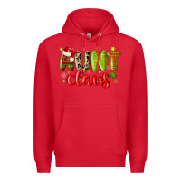 Red aunt claus Premium Hoodie - MaliasSmallBusiness