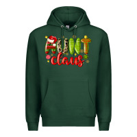 Sports Green aunt claus Premium Hoodie - MaliasSmallBusiness