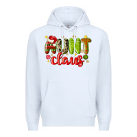 White aunt claus Premium Hoodie - MaliasSmallBusiness